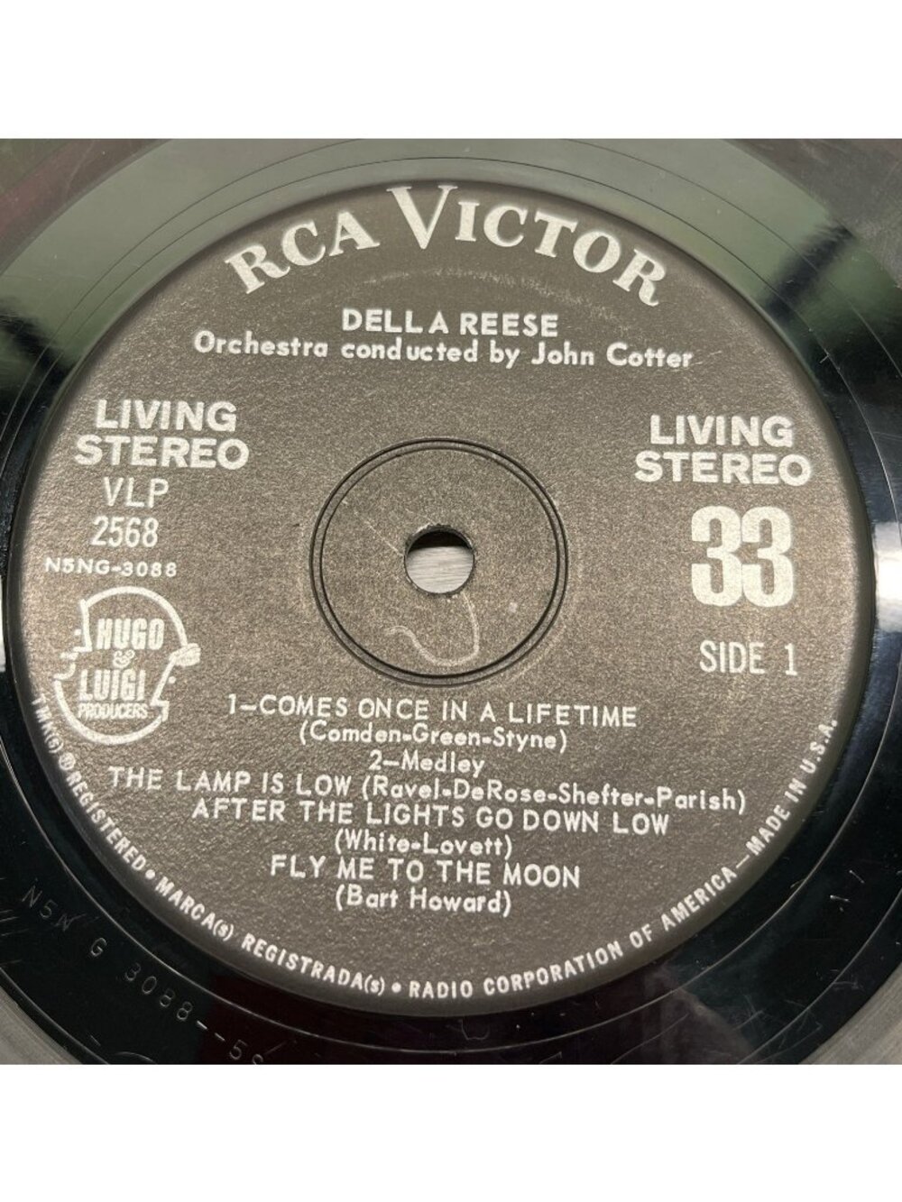 Della Reese On Stage Compact 33 Jukebox Record 7" Vinyl EP RCA Victor VLP 2568 - Picture 2 of 6